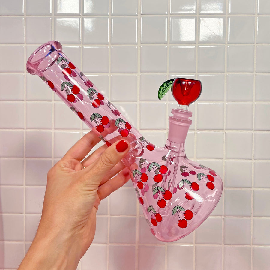 Cherry Beaker Bong