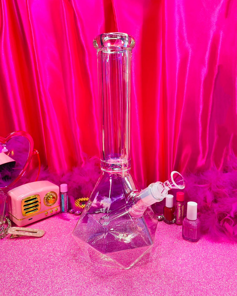 16" Girl's Best Friend Water Pipe