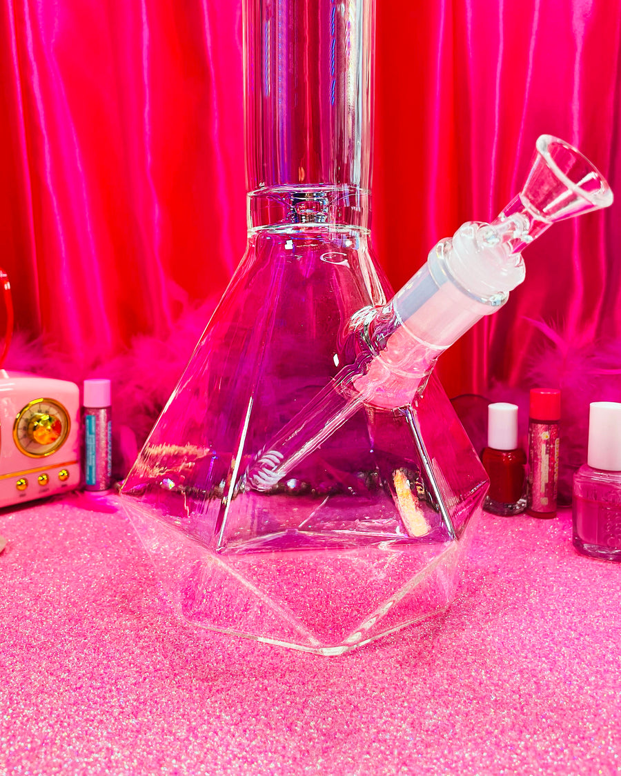 16" Girl's Best Friend Water Pipe