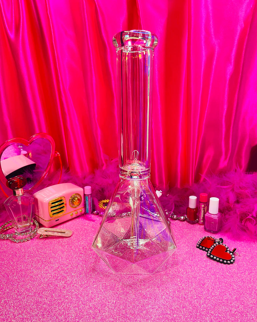 16" Girl's Best Friend Water Pipe