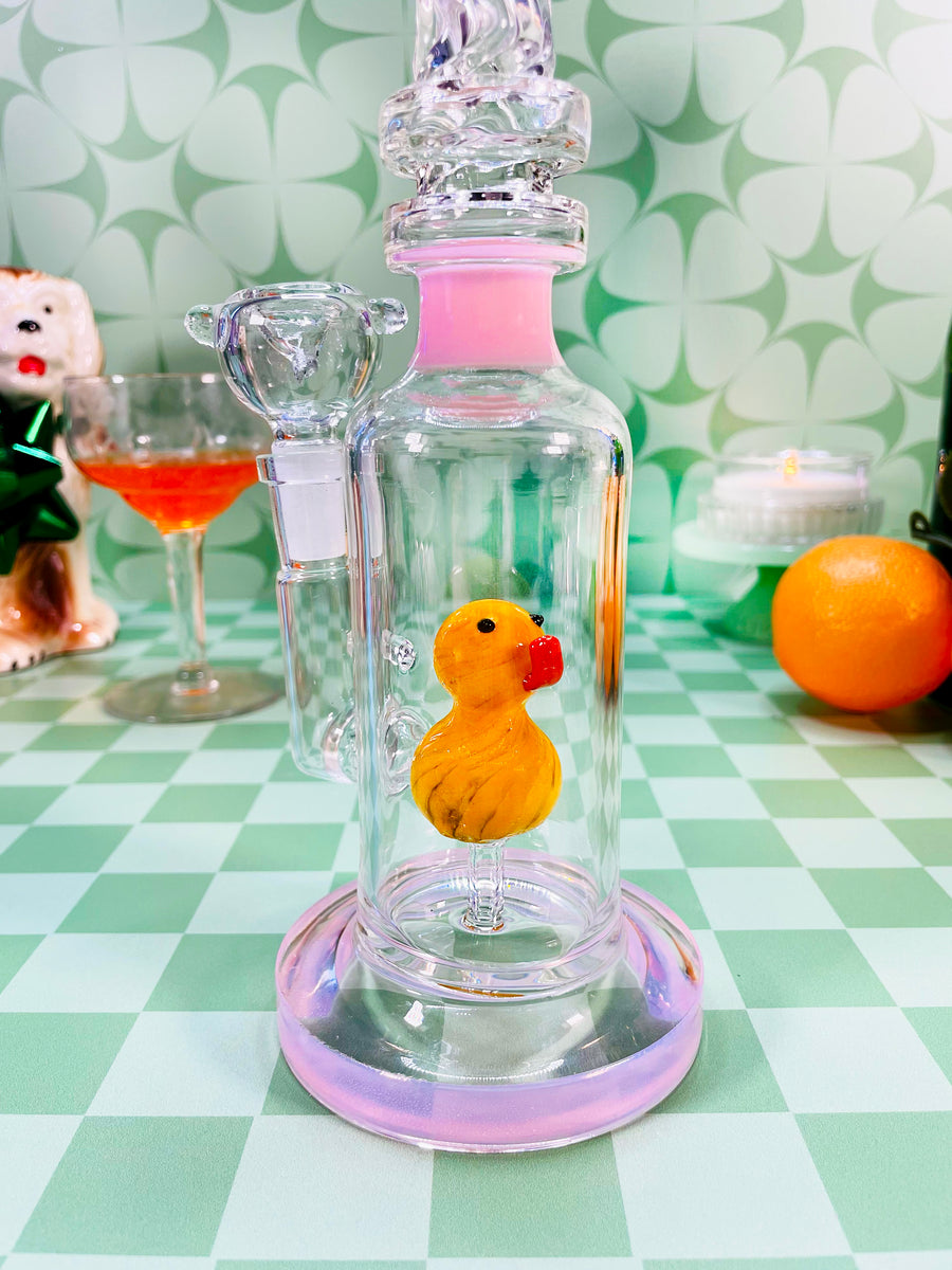 Duckie Water Pipe- Pink