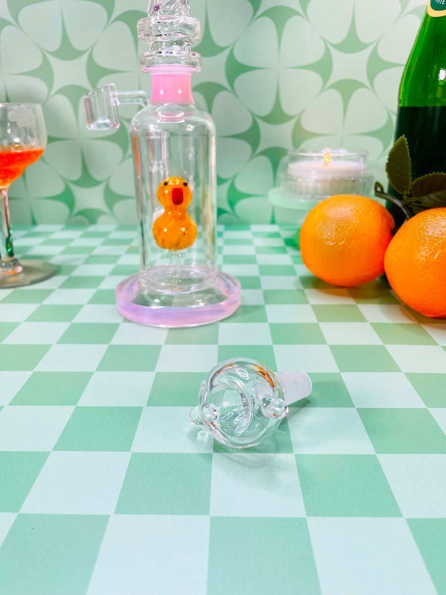 Duckie Water Pipe- Pink