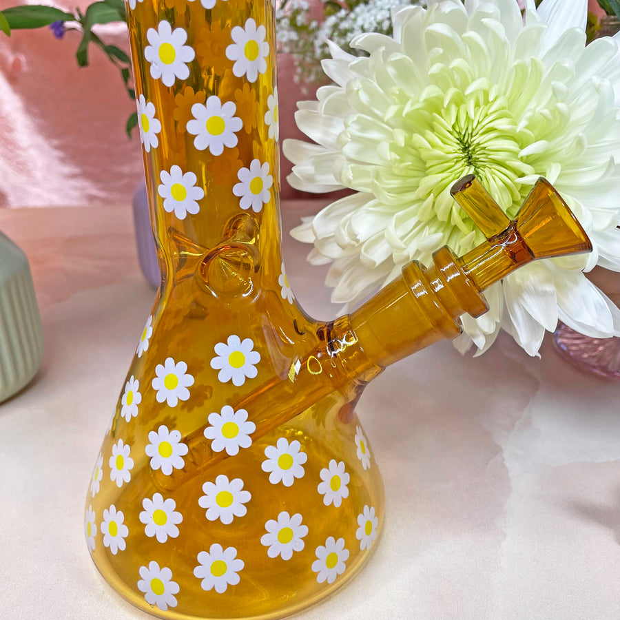 Dazey Beaker Bong- Amber