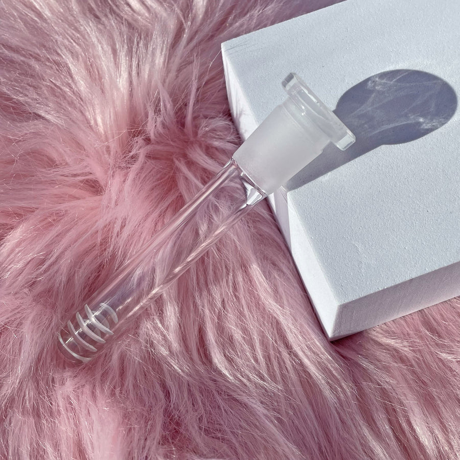 Heart Water Pipe- Pink