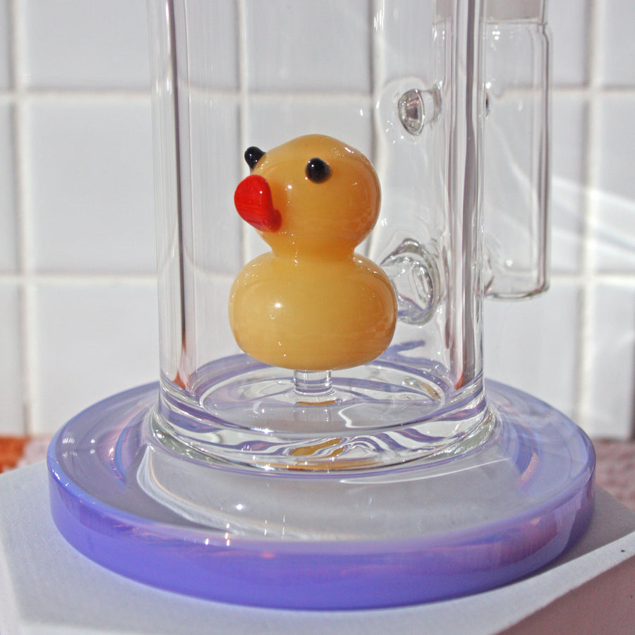 Duckie Water Pipe- Purple