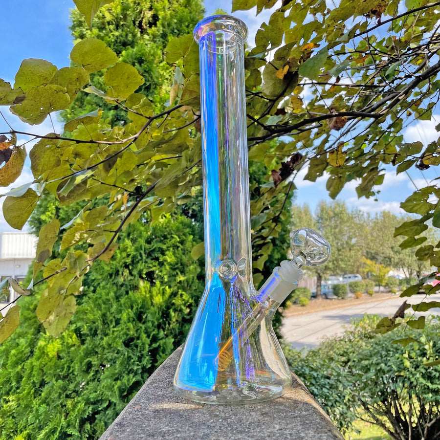16" XL Iridescent Beaker Bong