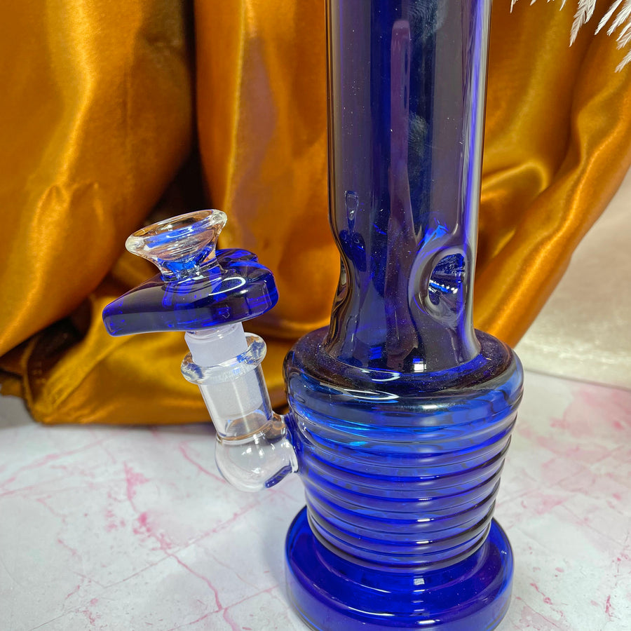 Groovy Heart Bong- Blue