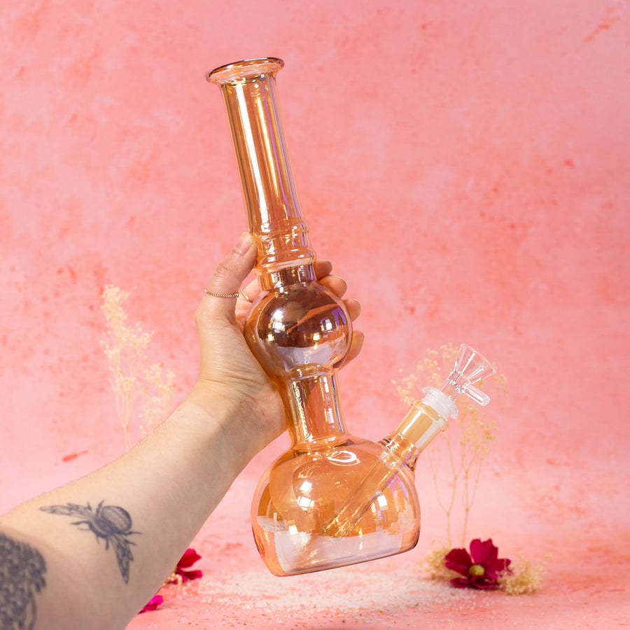 11.5" Champagne Bubbles Bong