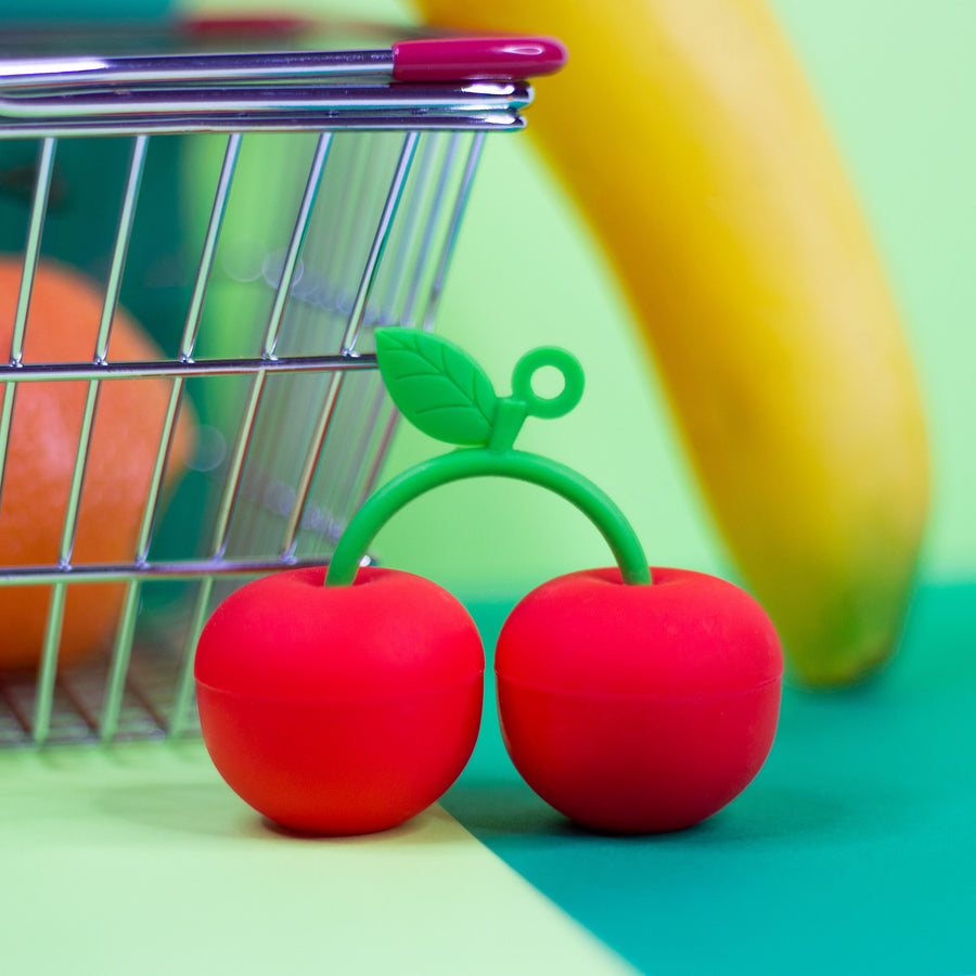 Cherries silicone container