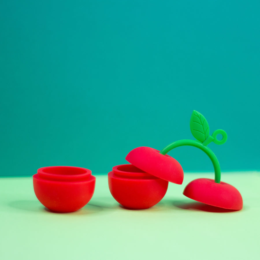 Cherries silicone container
