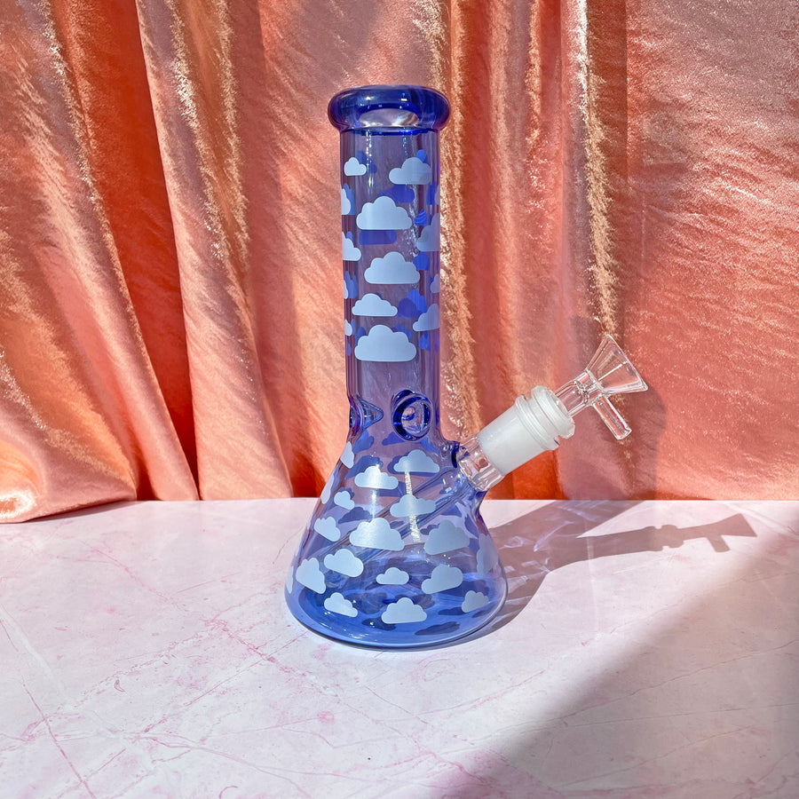 Blue Cloud Bong