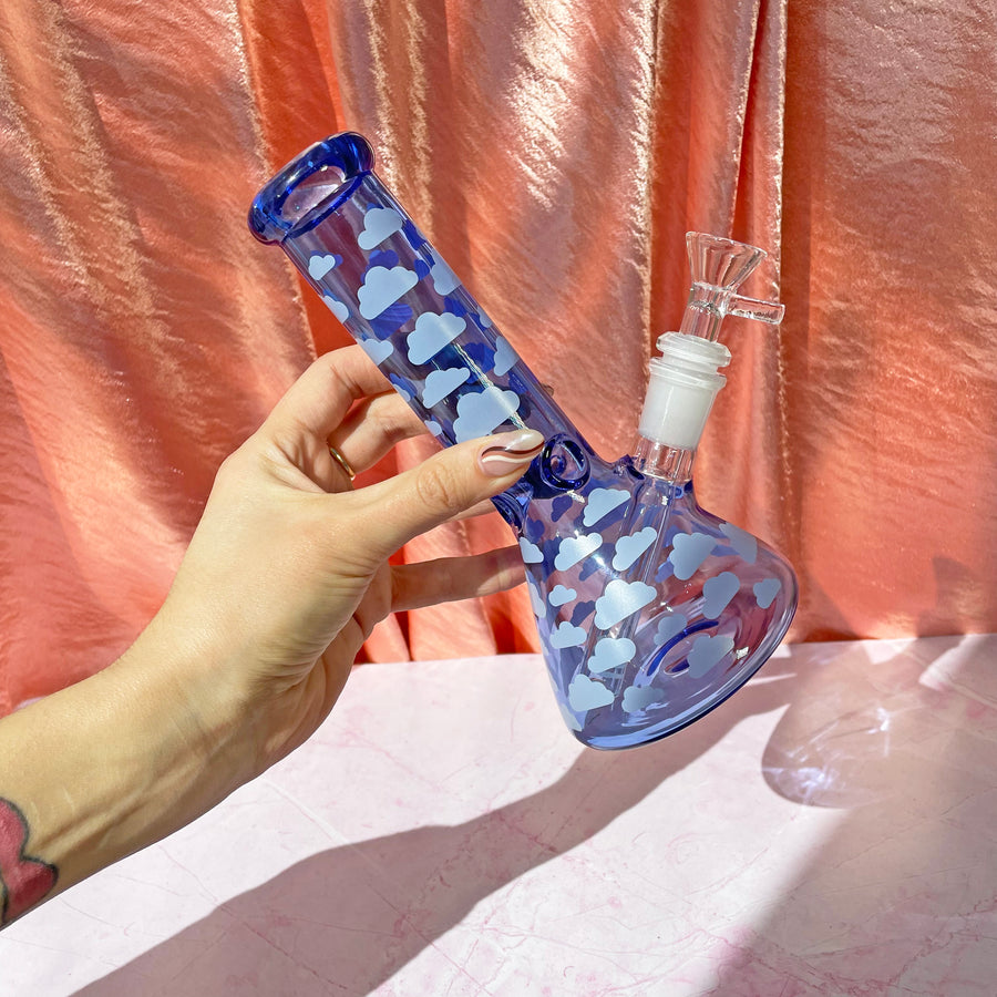 Blue Cloud Bong
