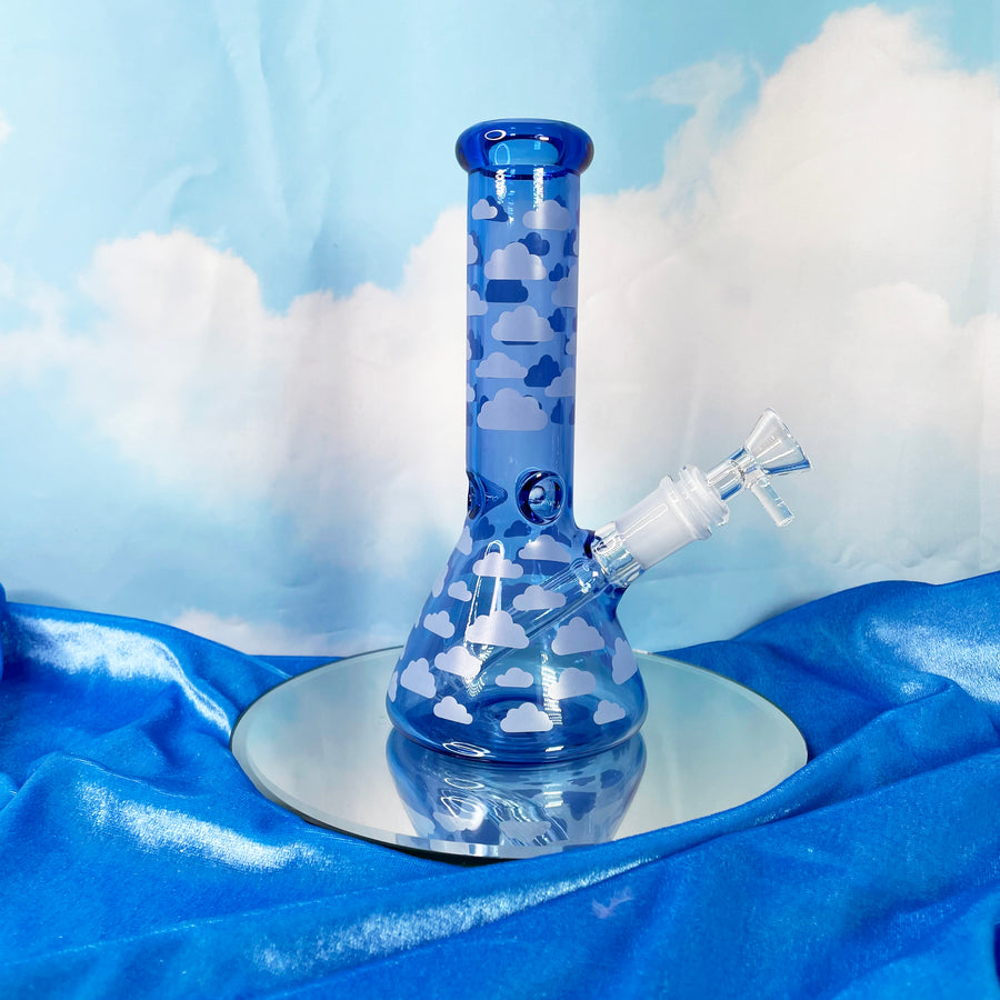 Blue Cloud Bong