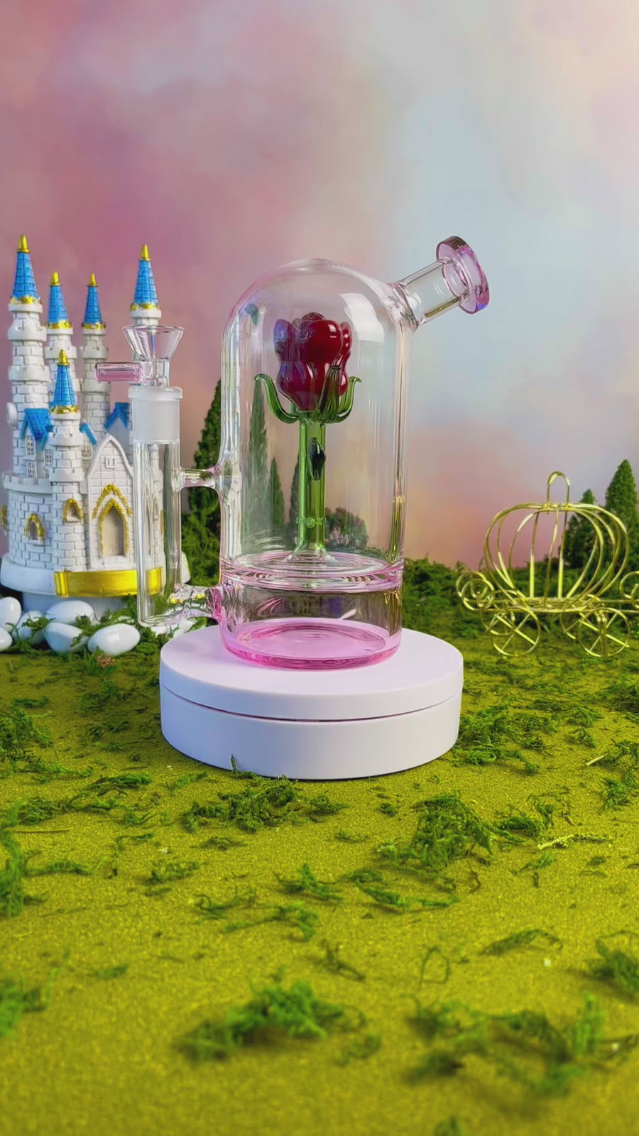 Rose Cloche Bong
