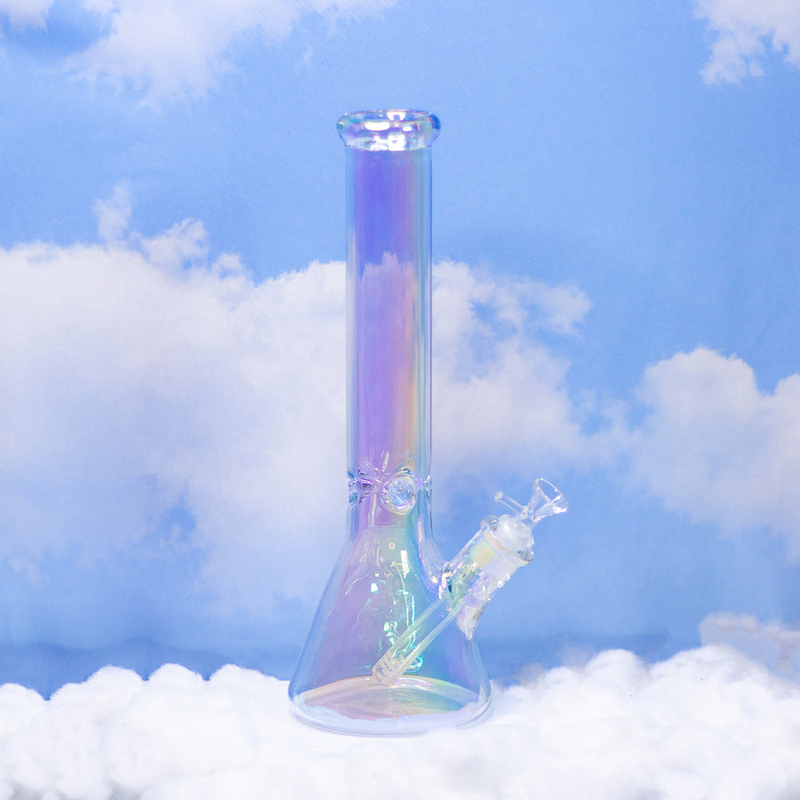 15" Daddy Iridescent Beaker Bong