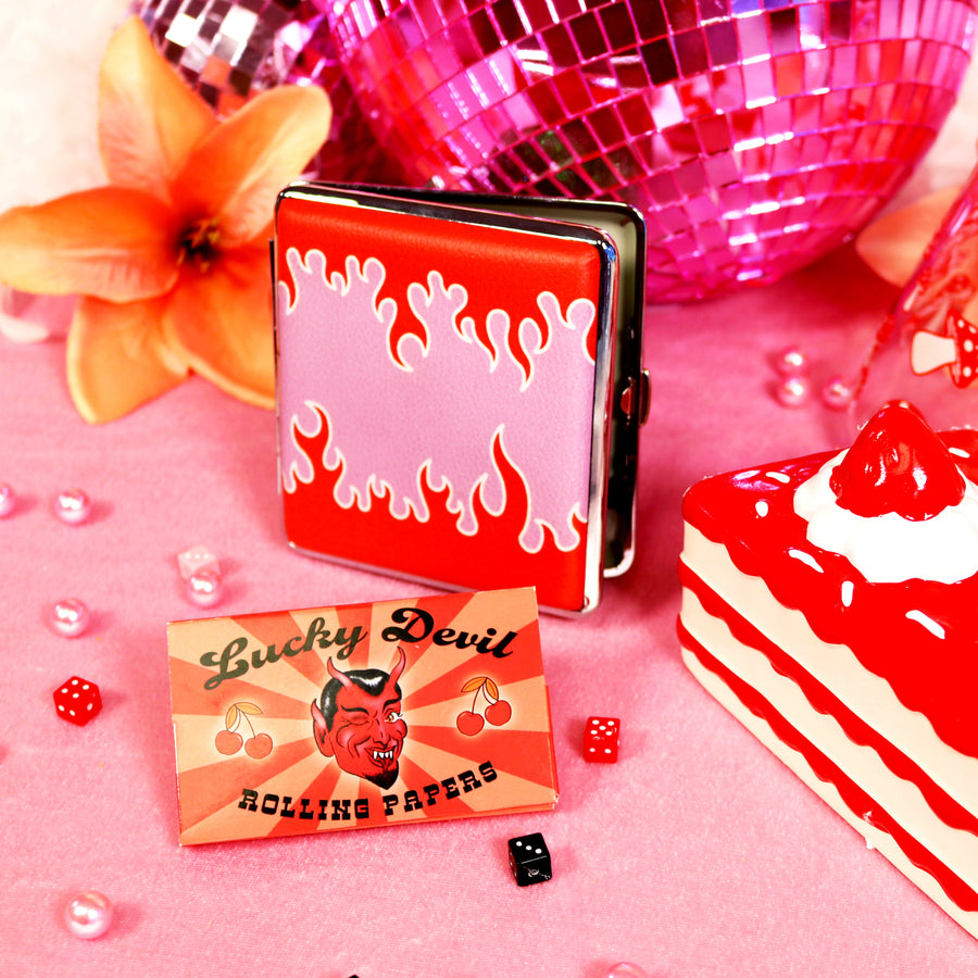 Flames Cig Case