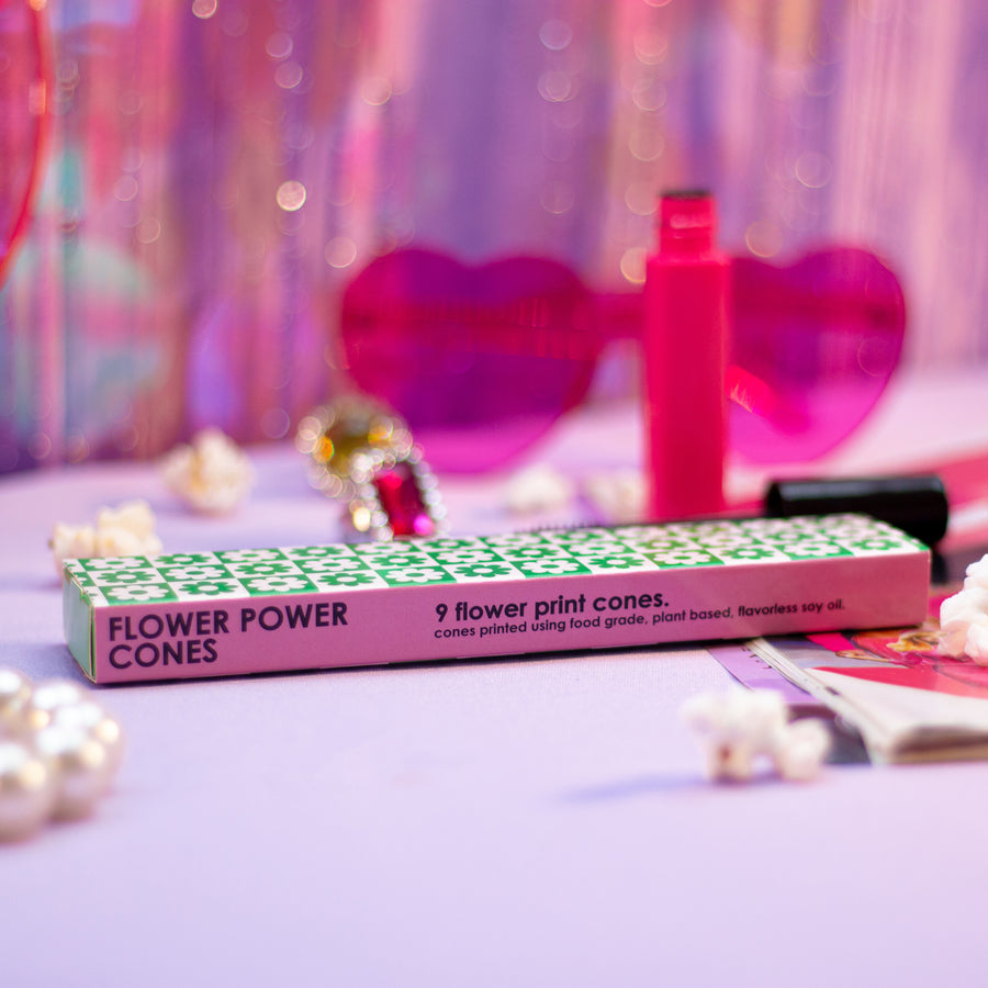 Flower Power Cones