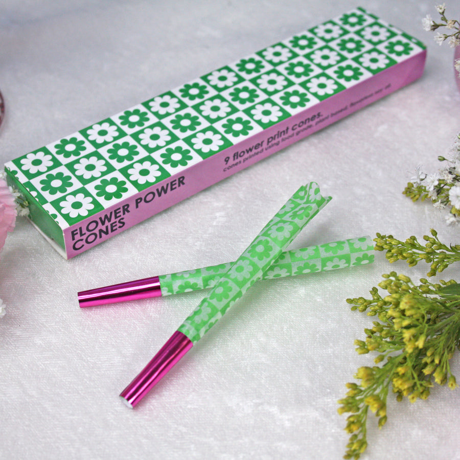 Flower Power Cones