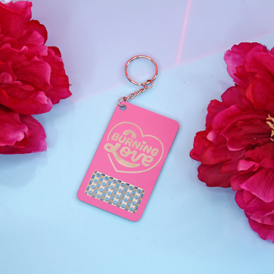 Burning Love Grinder Card