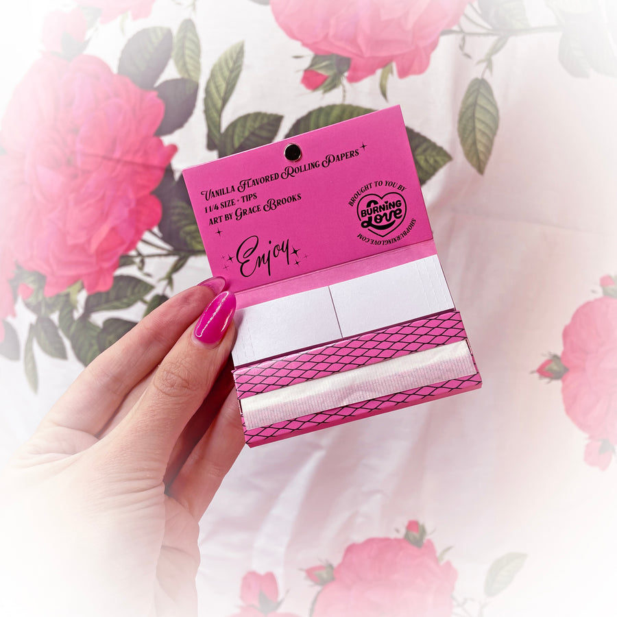 Pinup Rolling Papers- Vanilla Flavor