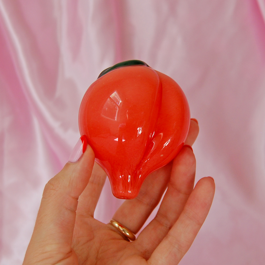 Peach Fruit Pipe- Peach