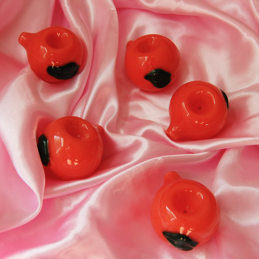 Peach Fruit Pipe- Peach