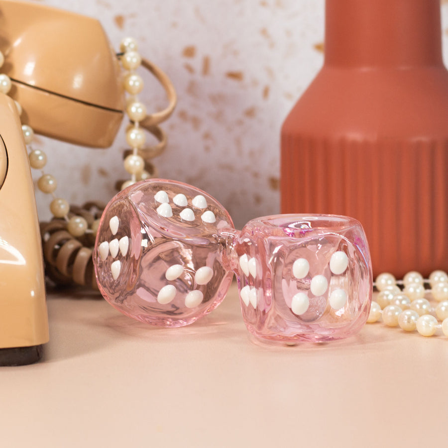 Dice Pipe- Pink