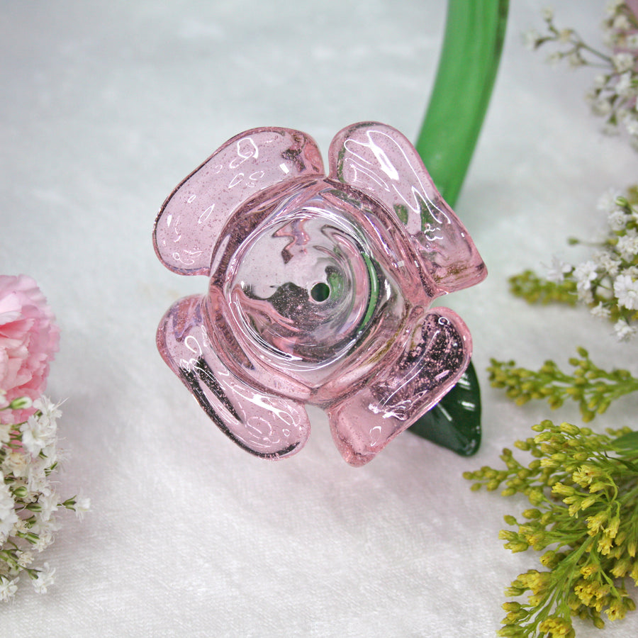 Large Pink Rose Pipe