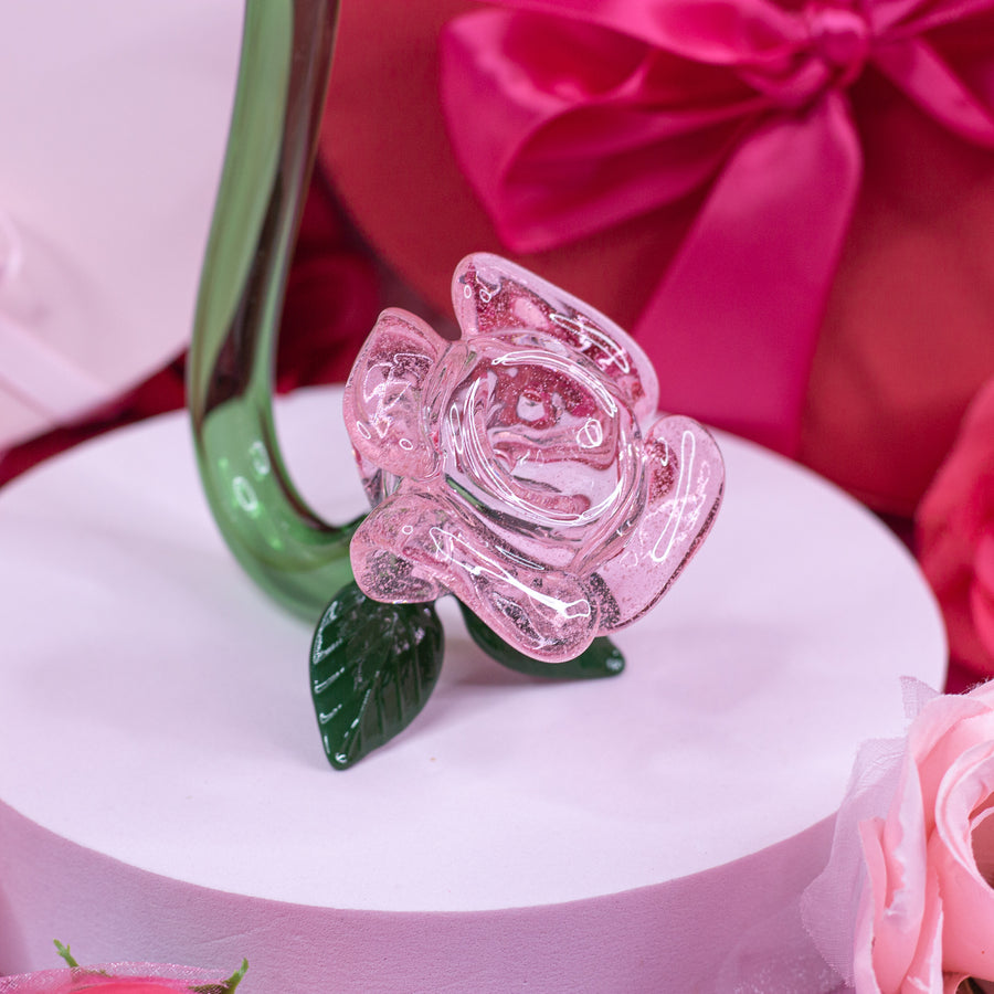 Large Pink Rose Pipe