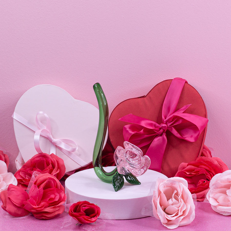 Large Pink Rose Pipe